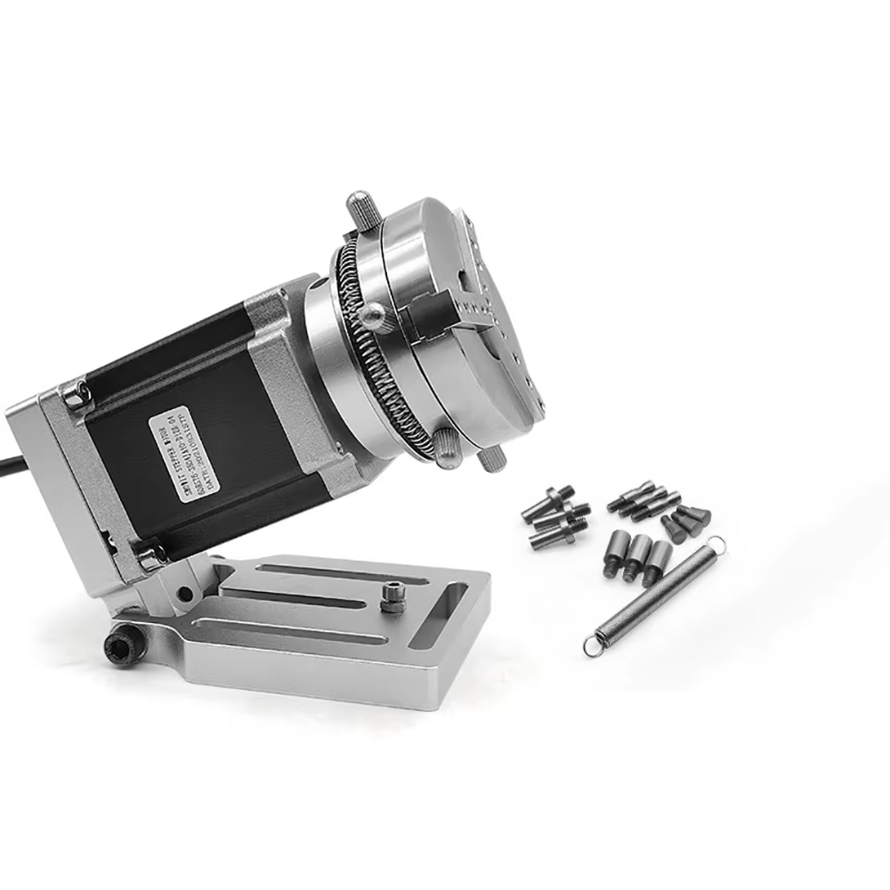 Mini Laser Engraver Cnc Router - Mini-CNC-Fräsmaschine mit Lasermarkierung, Drehachsenfutter für Ring-,