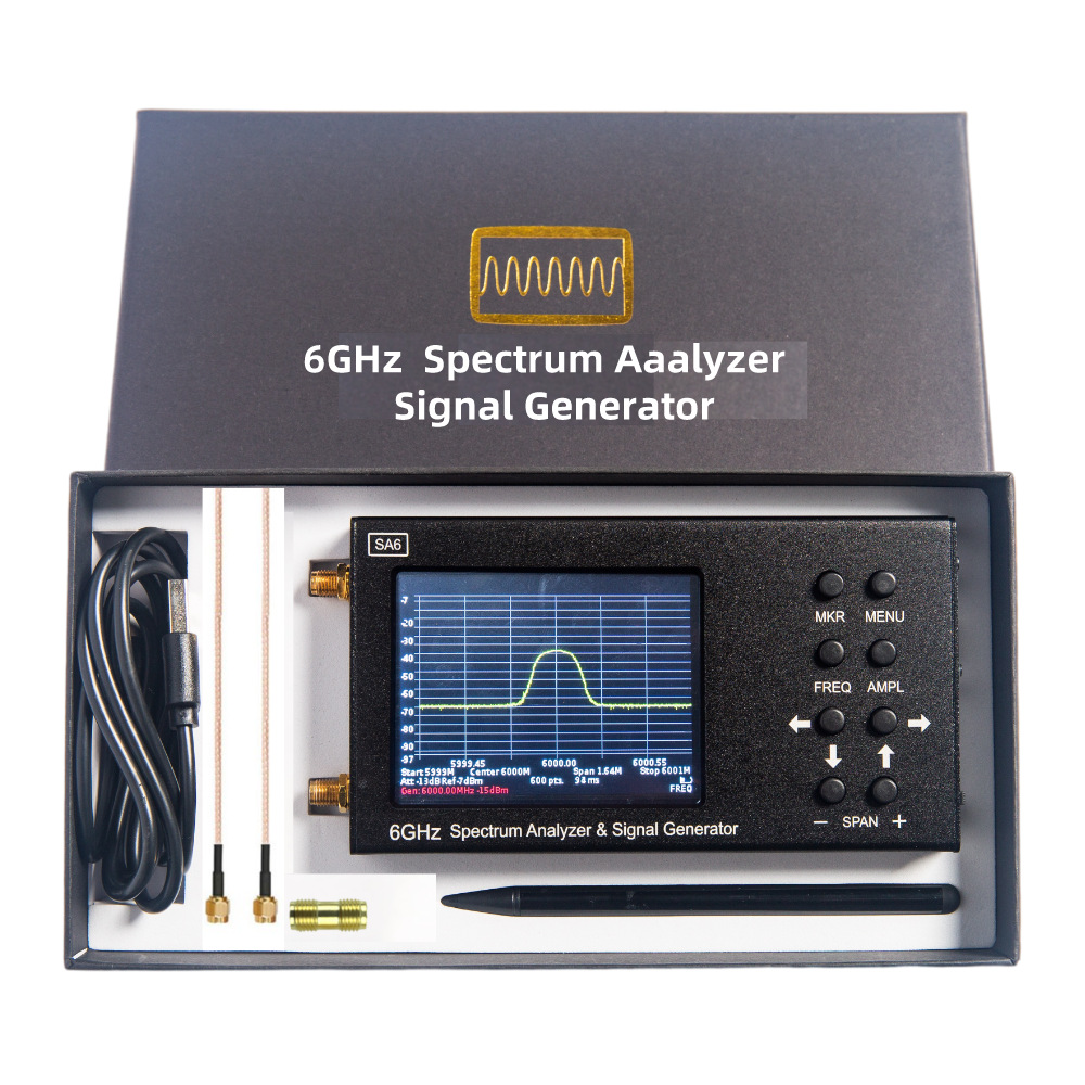 SA6 6GHz Digitaler Handgehalte – Signal Generator Spectrum Analyzer Bewertung und Preis