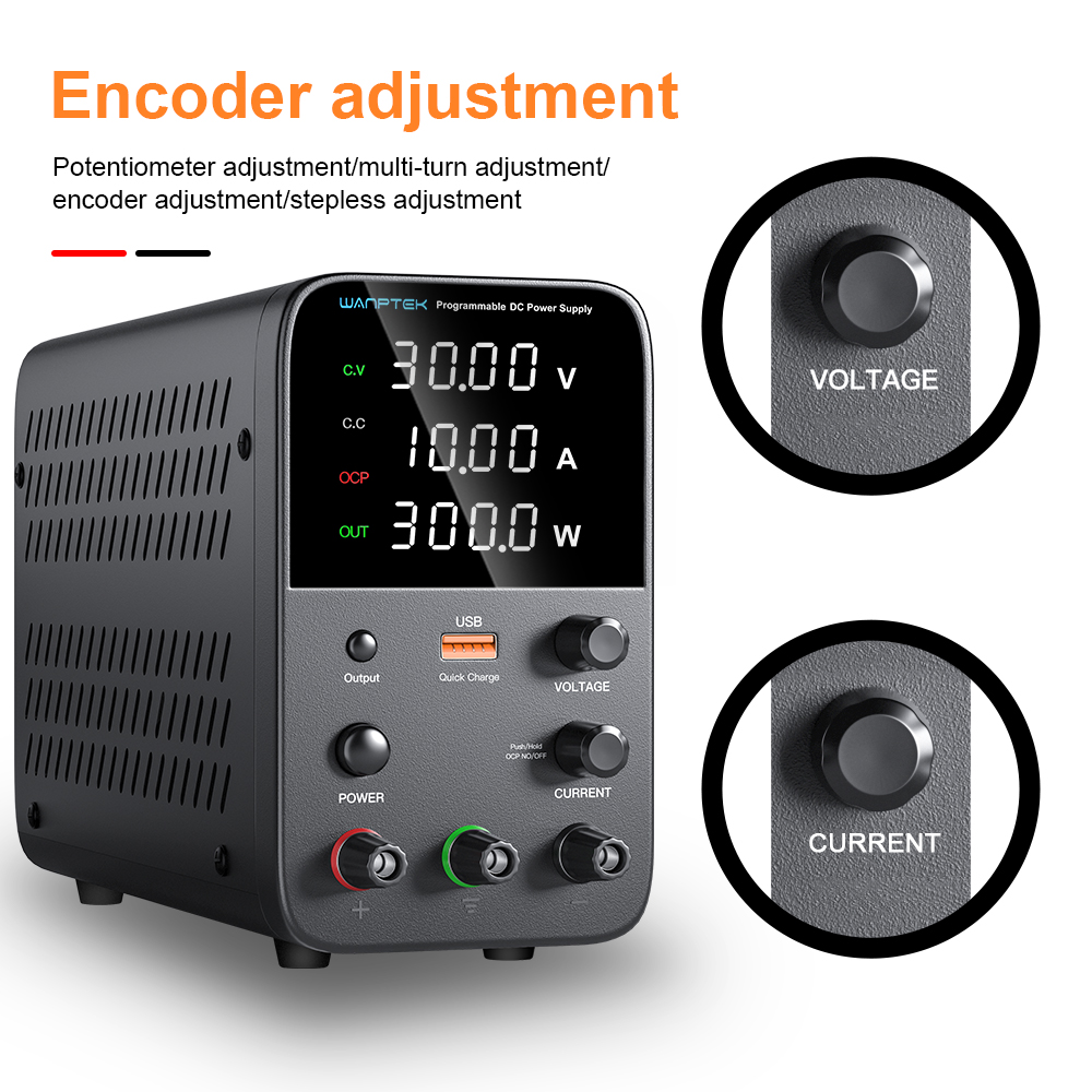 Wanptek Labor-Stromversorgung  – Programmable Dc Power Supply 30V 10A Bewertung und Preis