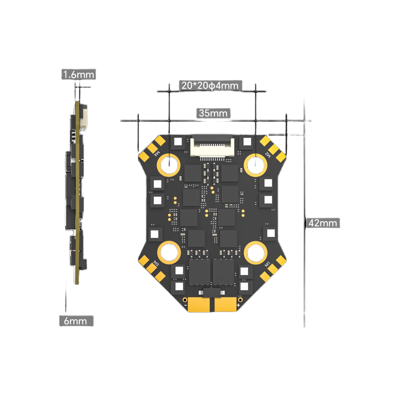 IFlight Borg F7 Mini Stack ICM – Fpv Flight Controller F7 Stack 60A Bewertung und Preis