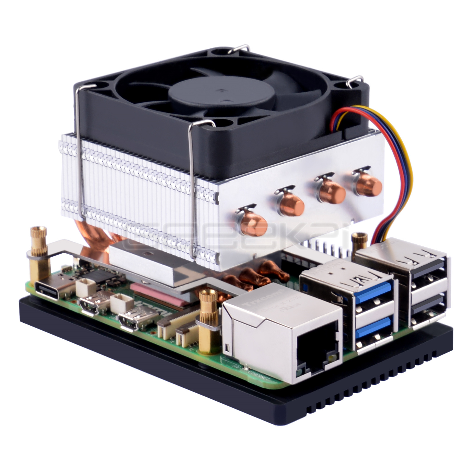 Geeekpi Low-Profile Plus CPU-K – Raspberry Pi 5 8Gb Kit Bewertung und Preis