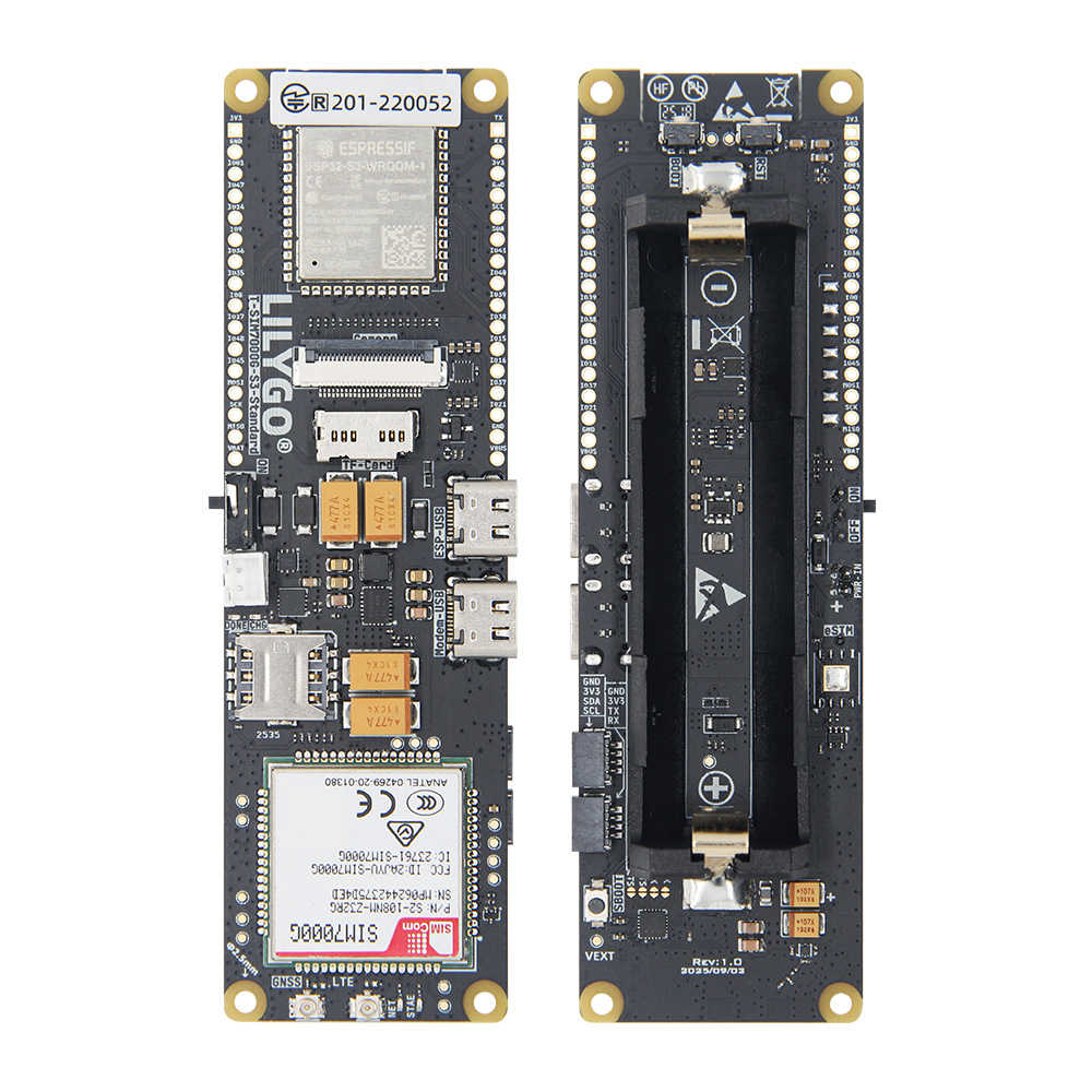 T-SIM7000G-S3-Standard SIM7080 – Esp32 S3 Development Board Lot Bewertung und Preis
