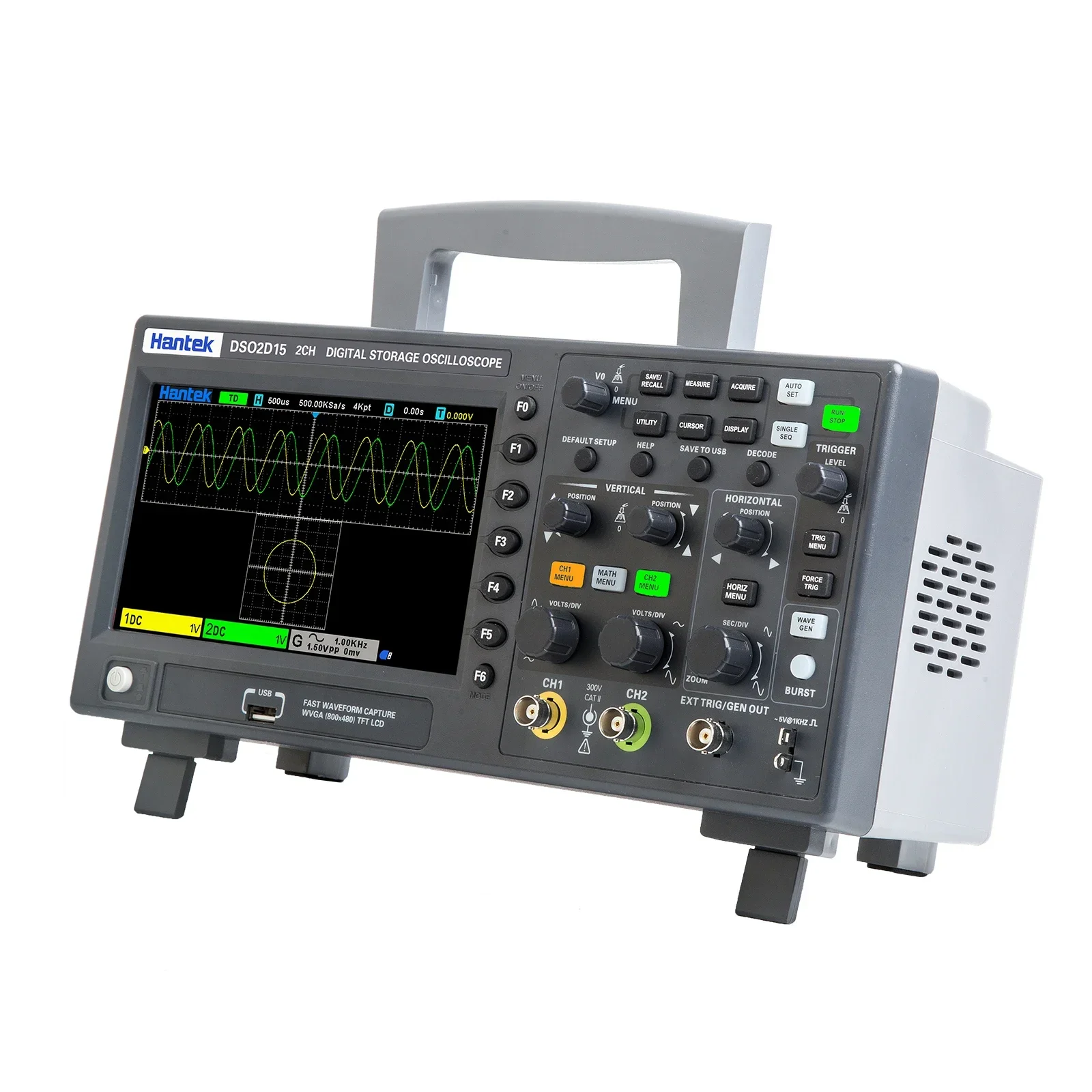 Hantek Signalgenerierendes Osz – Digital Storage Oscilloscope 100Mhz Bewertung und Preis